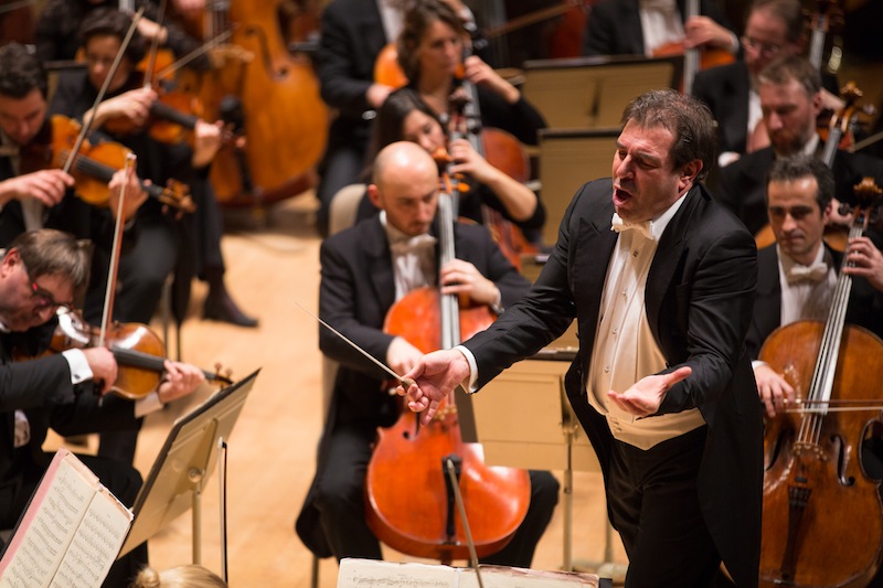 Daniele Gatti conducted the Orchestre National de France Sunday at Symphony Hall. Photo: Robert Torres