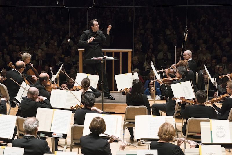 Andris Nelsons led the Boston Symphony Orchestra in music by Currier, Beethoven, and Brahms Thursday night. Photo: Liza Voll