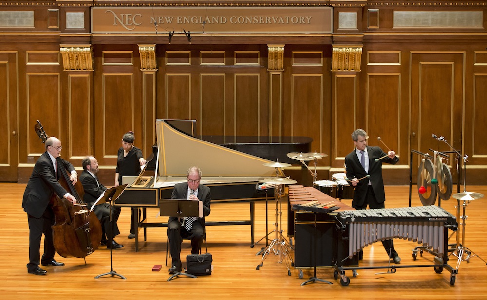 Boston Symphony Chambers Players performed Dutilleux's "Les Citations" Sunday at Jordan Hall. Photo: Winslow Townson