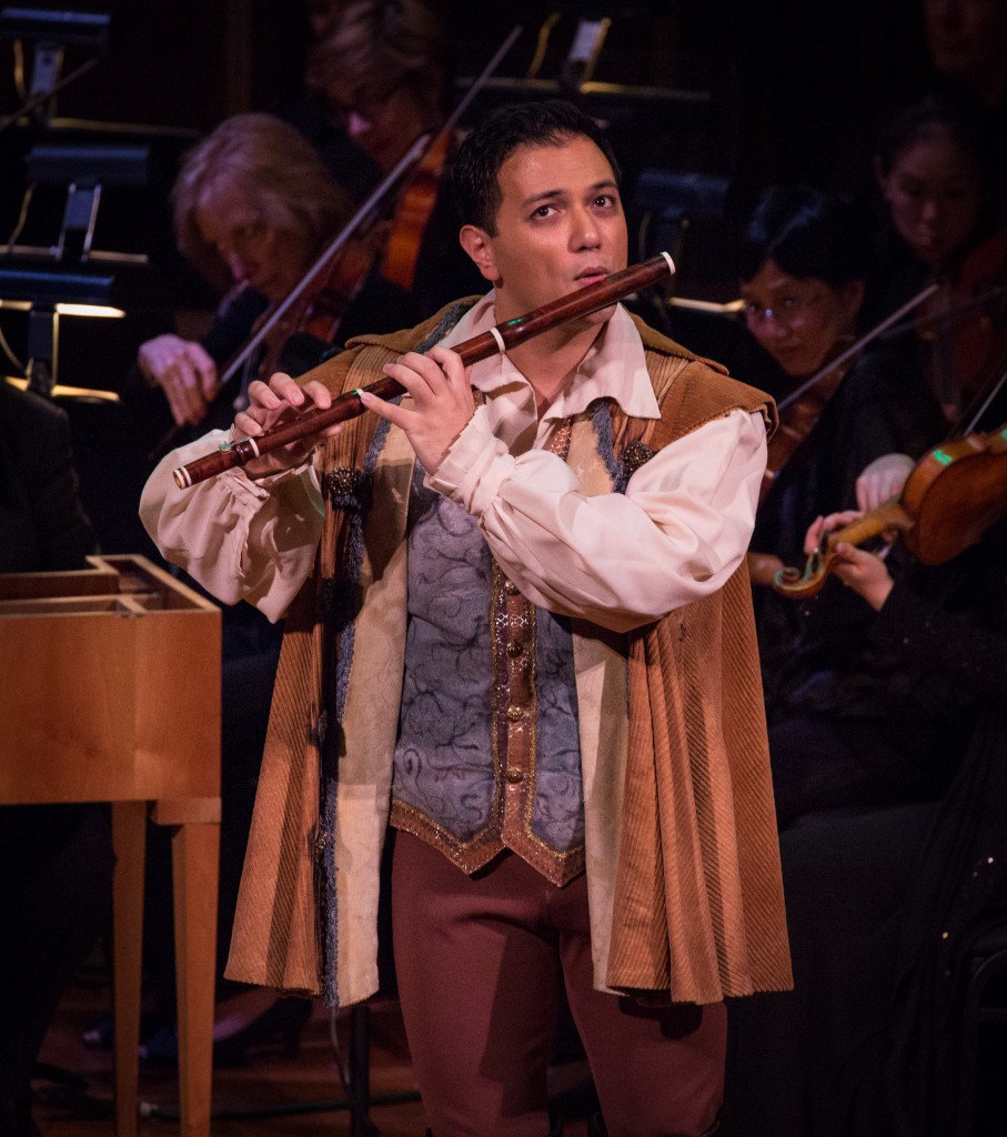 Nicholas Phan as Tamino in Boston Baroque's performance of Mozart's "The Magic Flute." Photo: Kathy Wittman