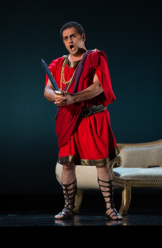 Yeghishe Manucharyan in the title role of Mozart's "Lucio Silla" at Odyssey Opera. Photo: Kathy Wittman