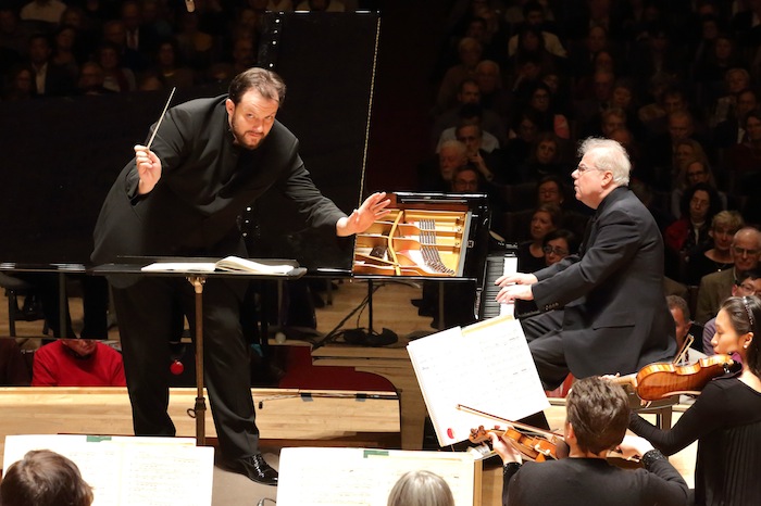 Emanuel Ax performed Mozart's Piano Concerto No. 22 with Andris Nelsons and the BSO Thursday night. Photo: HIlary Scott
