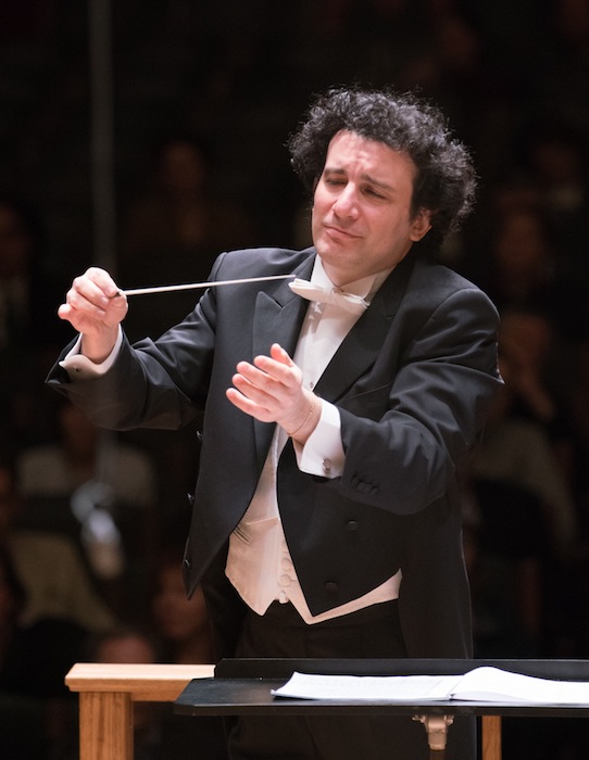 Alain Altinoglu conducted the Boston Symphony Orchestra in a French program Wednesday night. Photo: Michael Blanchard