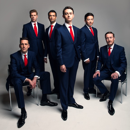 The King's Singers performed Monday night at Jordan Hall.