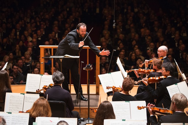 Andris Nelsons conducted the Boston Symphony Orchestra music of Haydn and Mahler Saturday night., Photo: Michael Blanchard