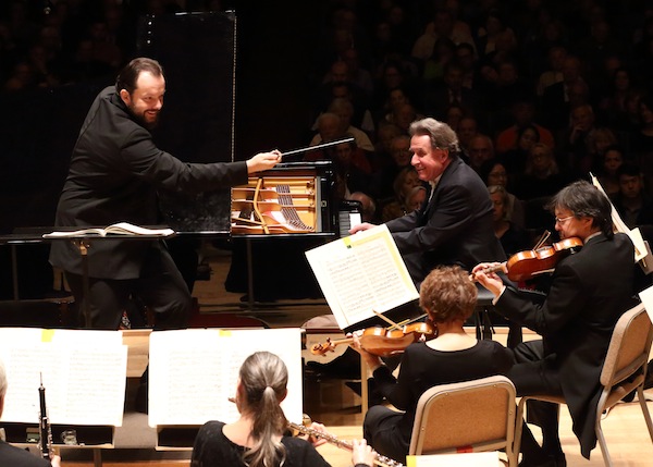 Rudolf Buchbinder performed Beethoven's Piano Concerto No. 1 with Andris Nelsons and the Boston Symphony Orchestra Tuesday night. Photo: Hilary Scott