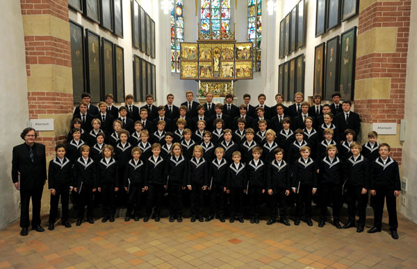 The St. Thomas Choir of Lepizig performed Sunday at Jordan Hall