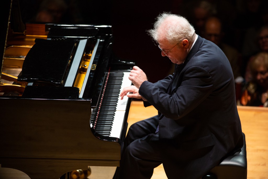 Emanuel Ax performed Sunday at Symphony Hall for the Celebrity Series. Photo: Robert Torres