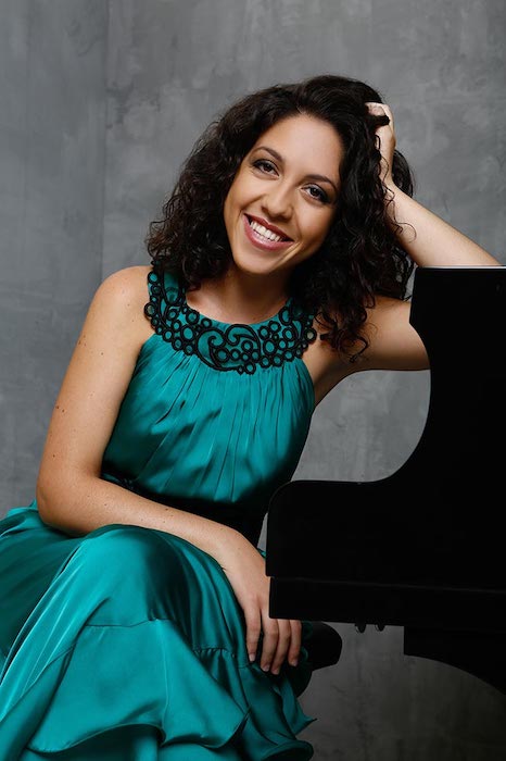 Beatrice Rana performed a recital Wednesday night at Pickman Hall. Photo: Marie Staggat