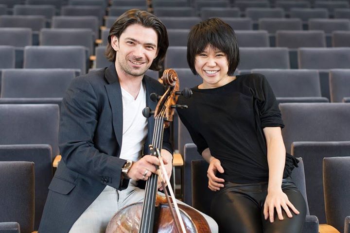 Gautier Capucon and Yuja Wang performed Saturday night at Jordan Hall. Photo: Martin Argyroglo
