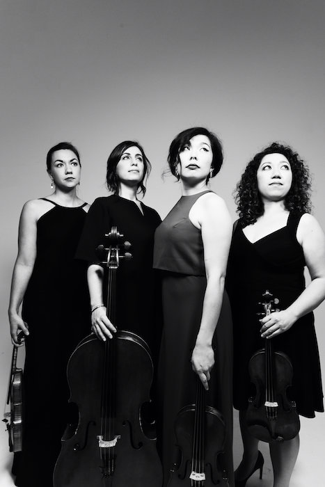 The Aizuri Quartet performed Thursday night at the Rockport Chamber Music Festival. Photo: Sherwin Lainez